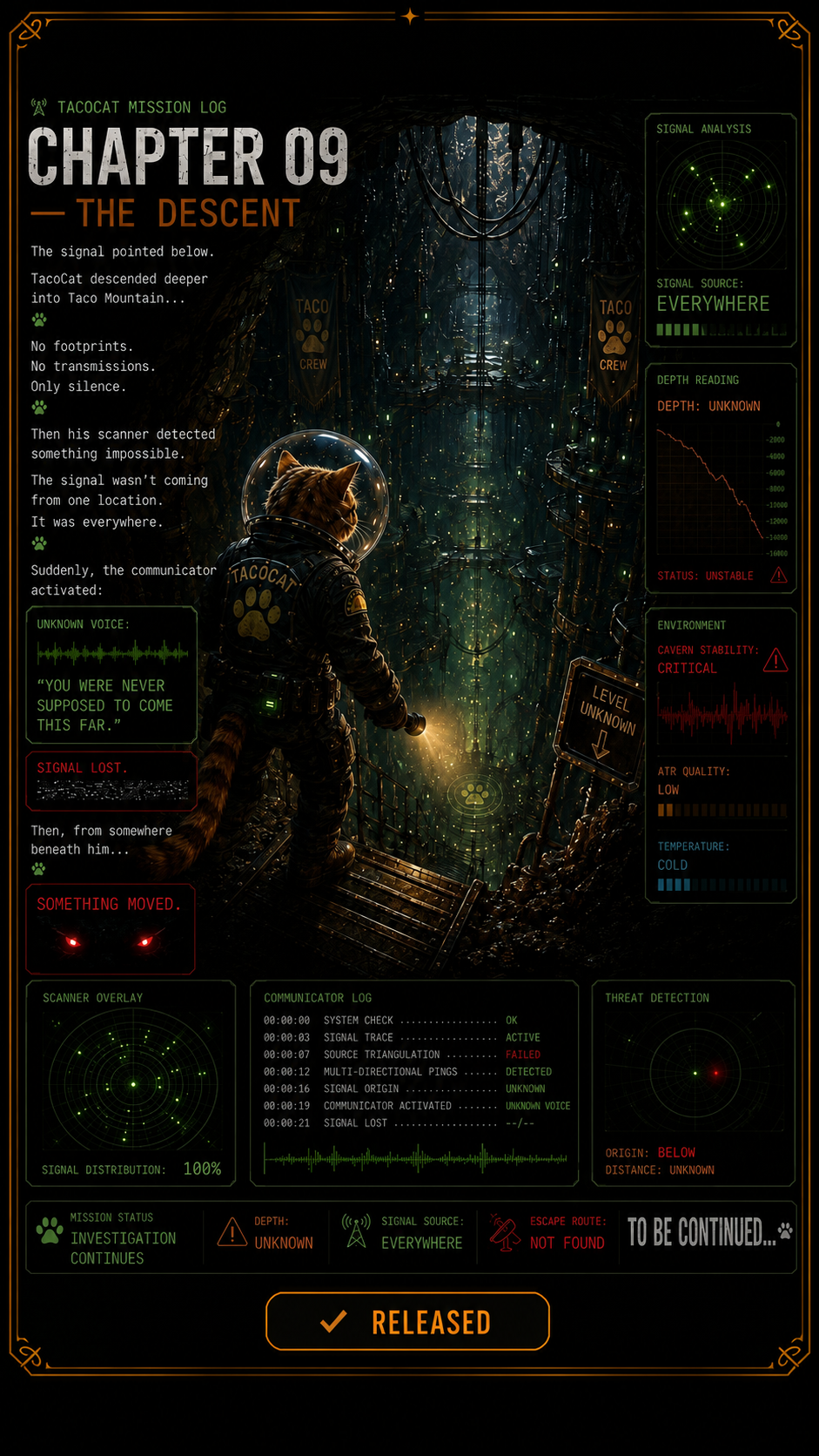 Chapter 9: The Descent